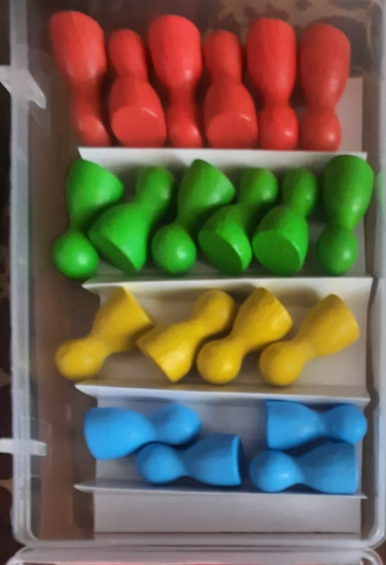 Wooden coins